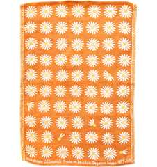 Kitchen towel Daisy Orange