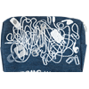 Pouch 18cm Cords Jeans blue