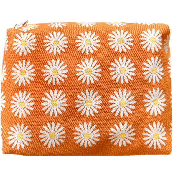 Pochette 25cm Marguerite Orange