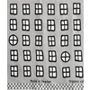 Baby Blanket Windows Gray