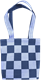 Tote M Carreaux Bleu Bleu