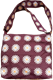 Messenger Bag Wiesen-Margerite Lila