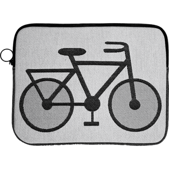 Laptop case Bicycle Gray