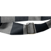 Sac Messager Bandes Noires/Grises Claires