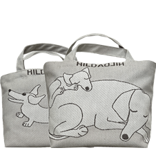 Tote XS Hund Grå