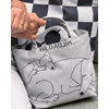 Lunchtasche Hund Grau