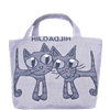 Tote XS Katze Blau