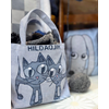 Tote XS Katze Blau