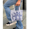 Tote XS Katze Blau