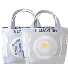 Tote XS Egg & Fish Grey