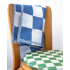 Coussin de siège Carreaux Verts