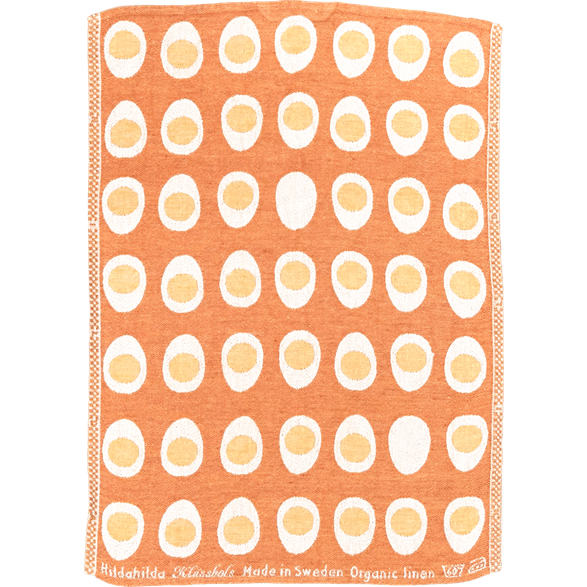 Kökshandduk Ägg Orange