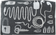 Pouch 18cm Cords Black