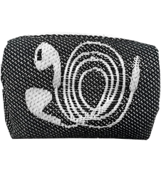 Kulturbeutel 8cm Kabel Schwarz