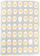 Torchon Oeufs Gris Lin