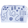 Pouch 18cm Sewing kit Blue