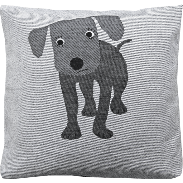 Kuddfodral 45x45cm mjuk Hund