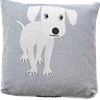 Kuddfodral 45x45cm mjuk Hund