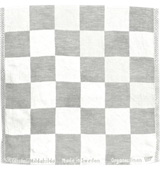 Serviette Carreaux Gris