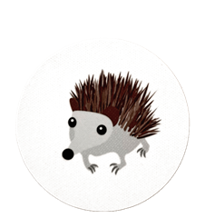 Coaster Hedgehog
