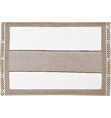 Set de Table Corps Teckel Marron