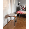Seat cushion Checkered Red