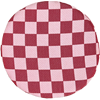 Coussin de siège Carreaux Rouge Rose