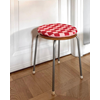 Coussin de siège Carreaux Rouge Rose