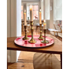 Plateau D 38 Carreaux Rouge Rose