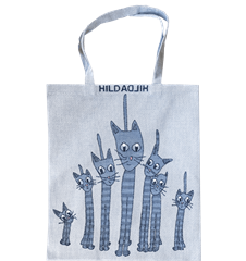 Tote S Chats Bleus