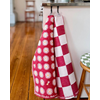 Kitchen towel Checkered Red White