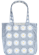 Tote L Marguertites Bleu Lin