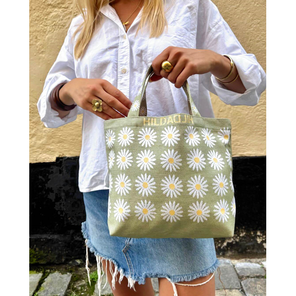 Tote XS  Lunch Daisy Pistachio