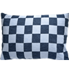 Kissenbezug 65x50cm Kariert Blau