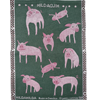 Towel Piglets Green