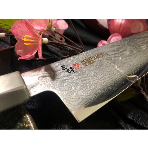 Mcusta / Zanmai Hybrid Splash Santoku 18 cm