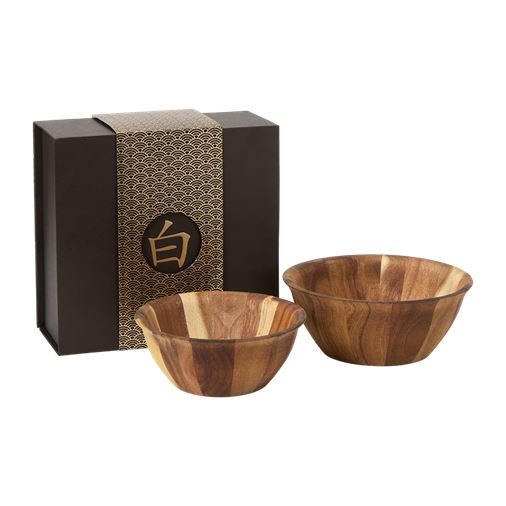 Satake Shiro Skål 2st Akacia