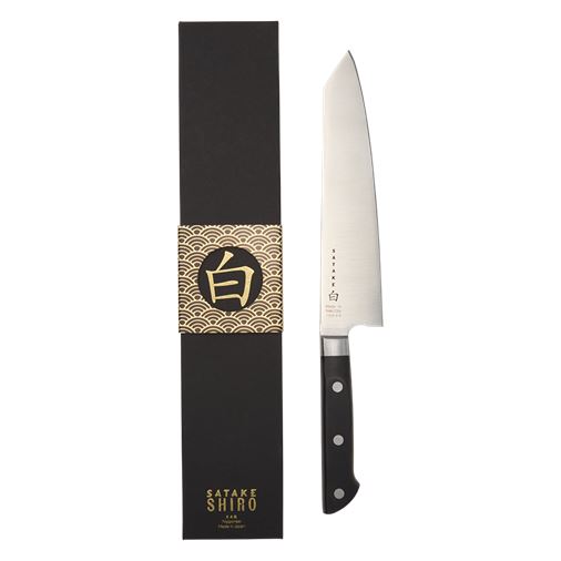 Satake Shiro Bunka Santoku, 21 cm