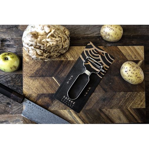 Satake Dubbelsidig Skalare, Silver, 10 års garanti