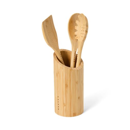 Satake Redskap 3st & Redskapsställ Bambu