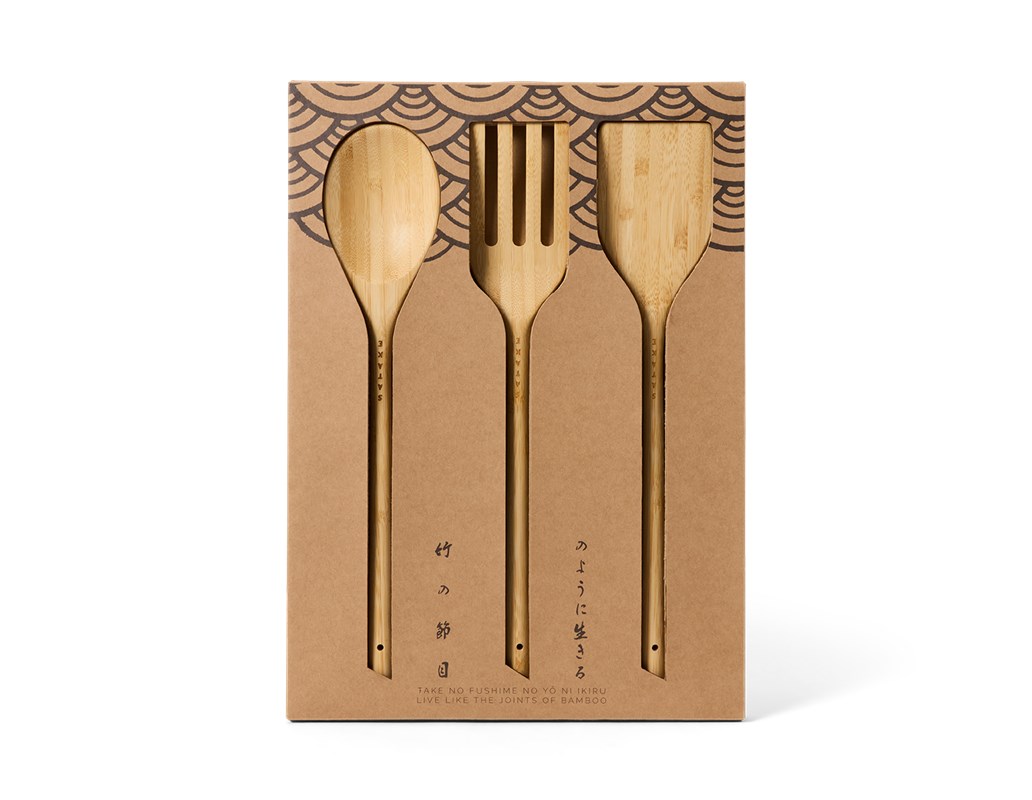 Satake Redskapsset 3 st Bambu