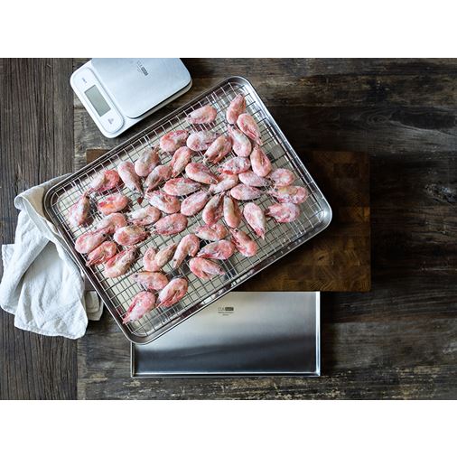 Culimat Gastrobleck med galler 40,5x30,5x2.6cm