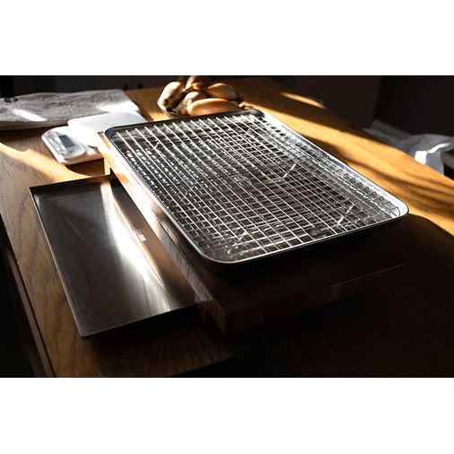 Culimat Gastrobleck med galler 40,5x30,5x2.6cm