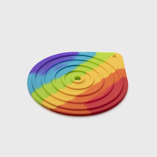 Taylor's Grytunderlägg Silikon Rainbow, 19,5 cm