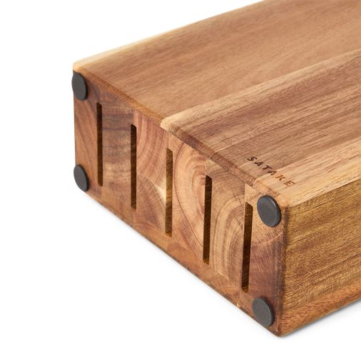 Satake knivblock Akacia