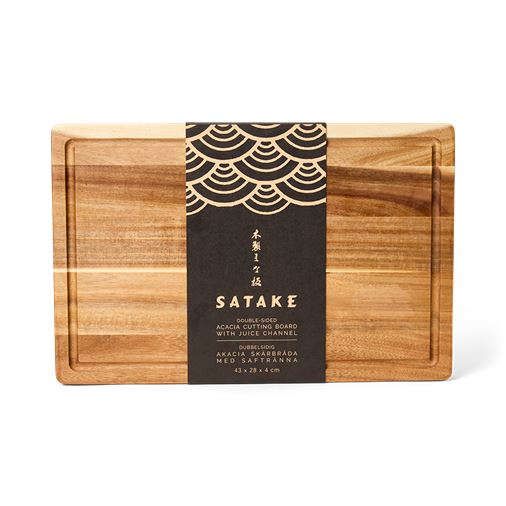 Satake Skärbräda Akacia oil finish 43.2x27.9x3.8cm
