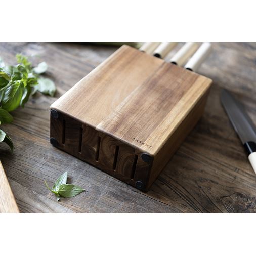 Satake knivblock Akacia