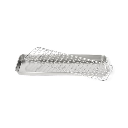 Culimat Gastrobleck med galler 38x14x2.5cm