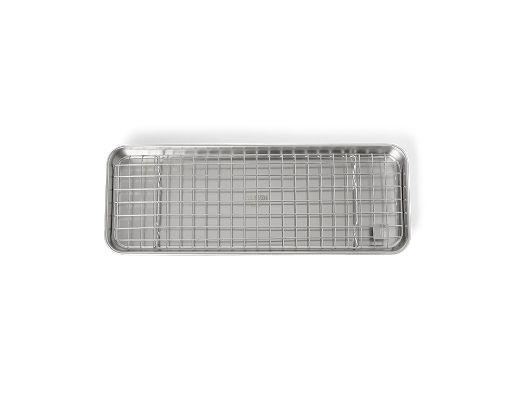 Culimat Gastrobleck med galler 38x14x2.5cm