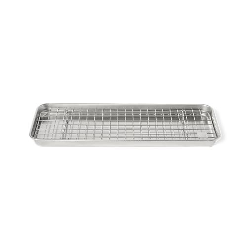 Culimat Gastrobleck med galler 38x14x2.5cm